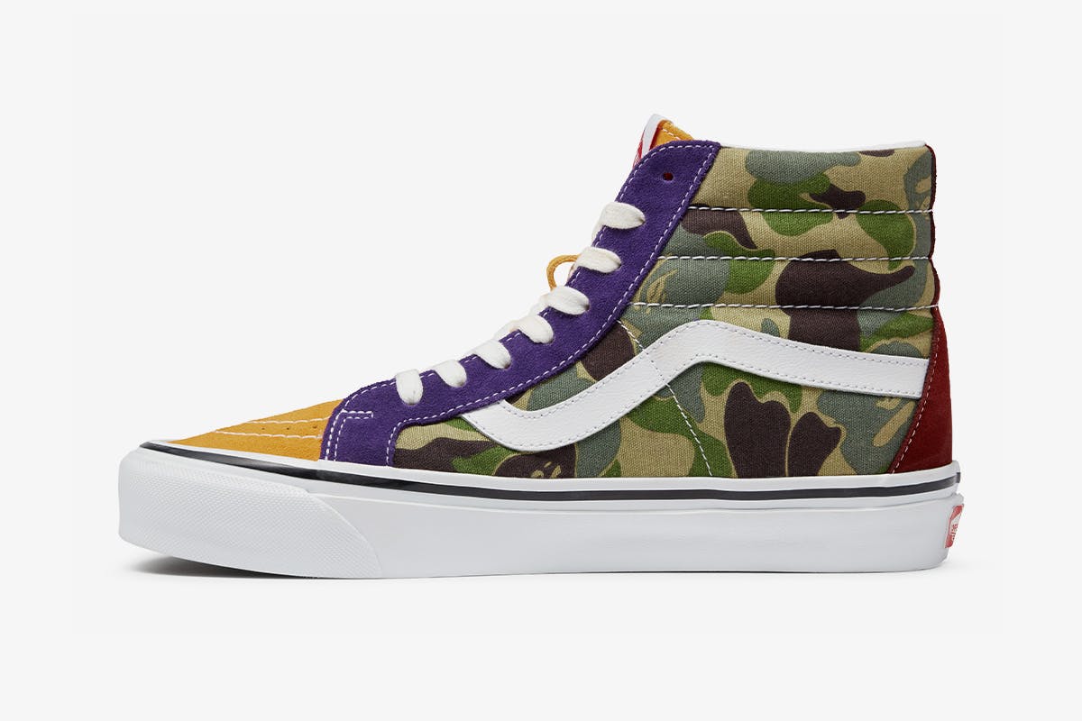 bape vans high top